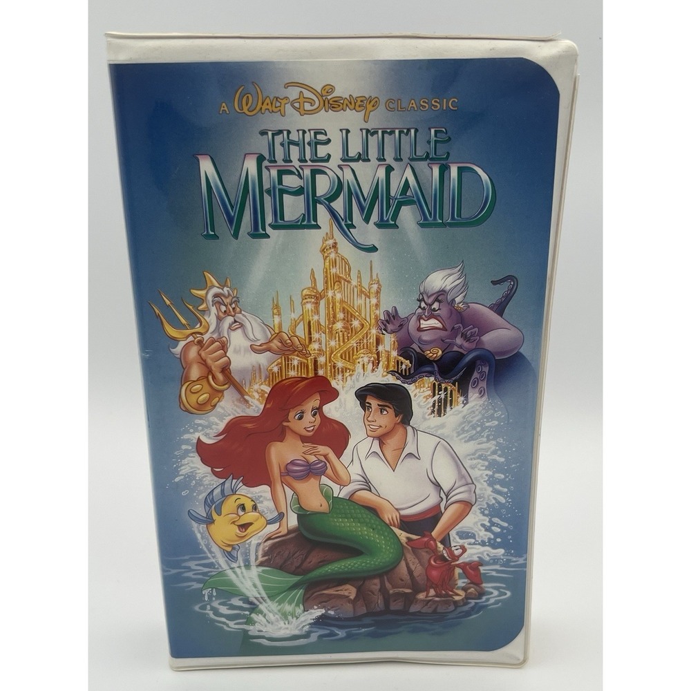The‎ Little Mermaid 1989 Black Diamond CLASSICS - RARE Banned Cover Art 913 VGC